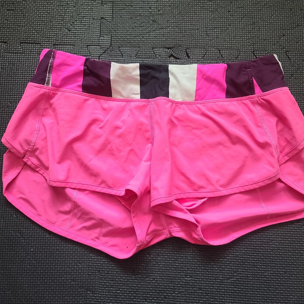 Lululemon speed shorts size 8